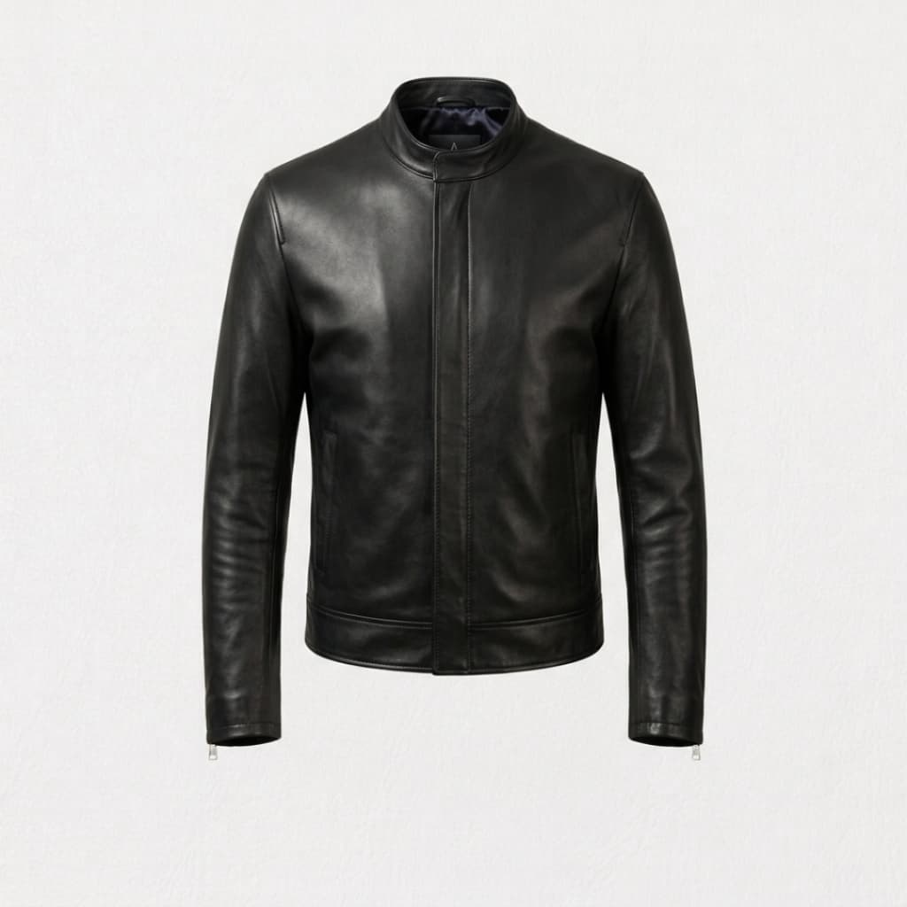 Vintage Shearling Flight Leather Jacket