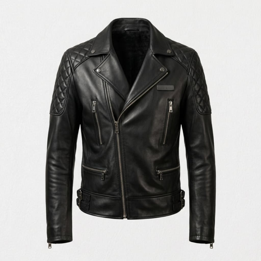 Obsidian Black Minimalist Café Racer